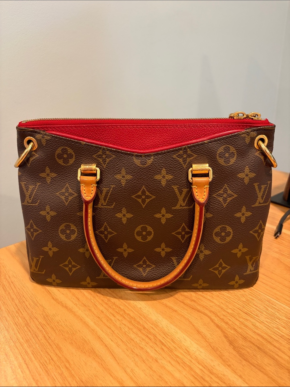 Louis Vuitton Monogram Pallas BB bag